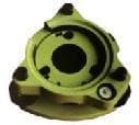 AJ12-A1 Leica-compatible Tribrach without Optical Plummet Green