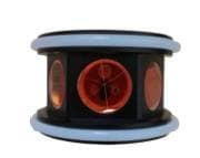 PT360 Topcon-compatible 360° Prism (6PCS mini prism; 25.4mm; two 5/8 threads;Accuracy :5'')