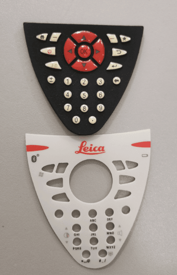Leica-compatible GNSS Controller Touch Panel with Button