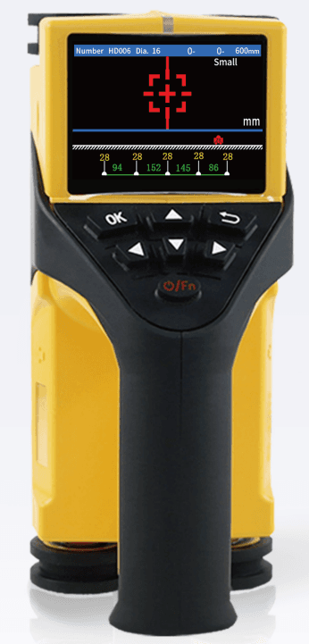AL-910 High Precision Rebar Scanner (Thickness and waveform testing; profile detection; grid scanning)