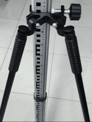LSBB Bipods for Levelling Staff (Black; for 3.5~6cm Staff; Height 1.2m~1.8m; optional color red/yellow/white and red)
