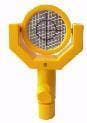 ADS108-1 Monitoring Reflective Target with Frame (white/yellow)