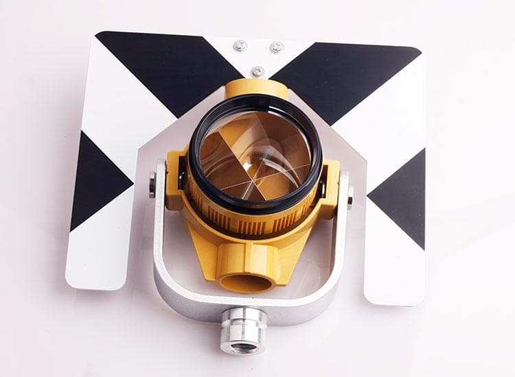 AK10 Topcon-compatible Prism with Holder and Target (Black and White)