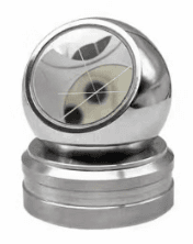 BP3 Total Station Ball Prism with Magnetic Base (+17.5mm offset; 25.4mm prism diameter; Base diameter 35mm)