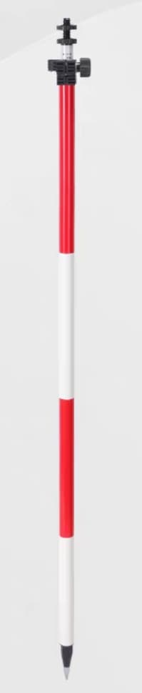 FPP2.6 Fiberglass Prism Pole 2.6m (Dual Scale M/FT;5/8'' thread)