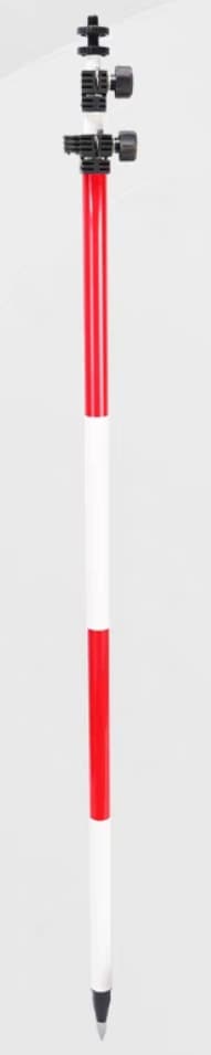 FPP3.6 Fiberglass Prism Pole 3.6m (Dual Scale M/FT;5/8'' thread)