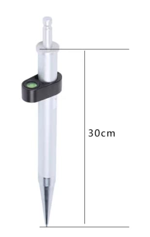 MPP30 30cm Mini Prism Pole (Thread option: Leica/Non-Leica/5/8'')