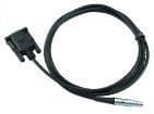 DOC129 COM Topcon-compatible Total Station COM Data Cable (5 Pin Male+RS232 Female)