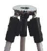 PTS Pole Tripods Silver (1.2m~1.8m; 2.8Kg; Grip and slide control; Range: 25~36mm)